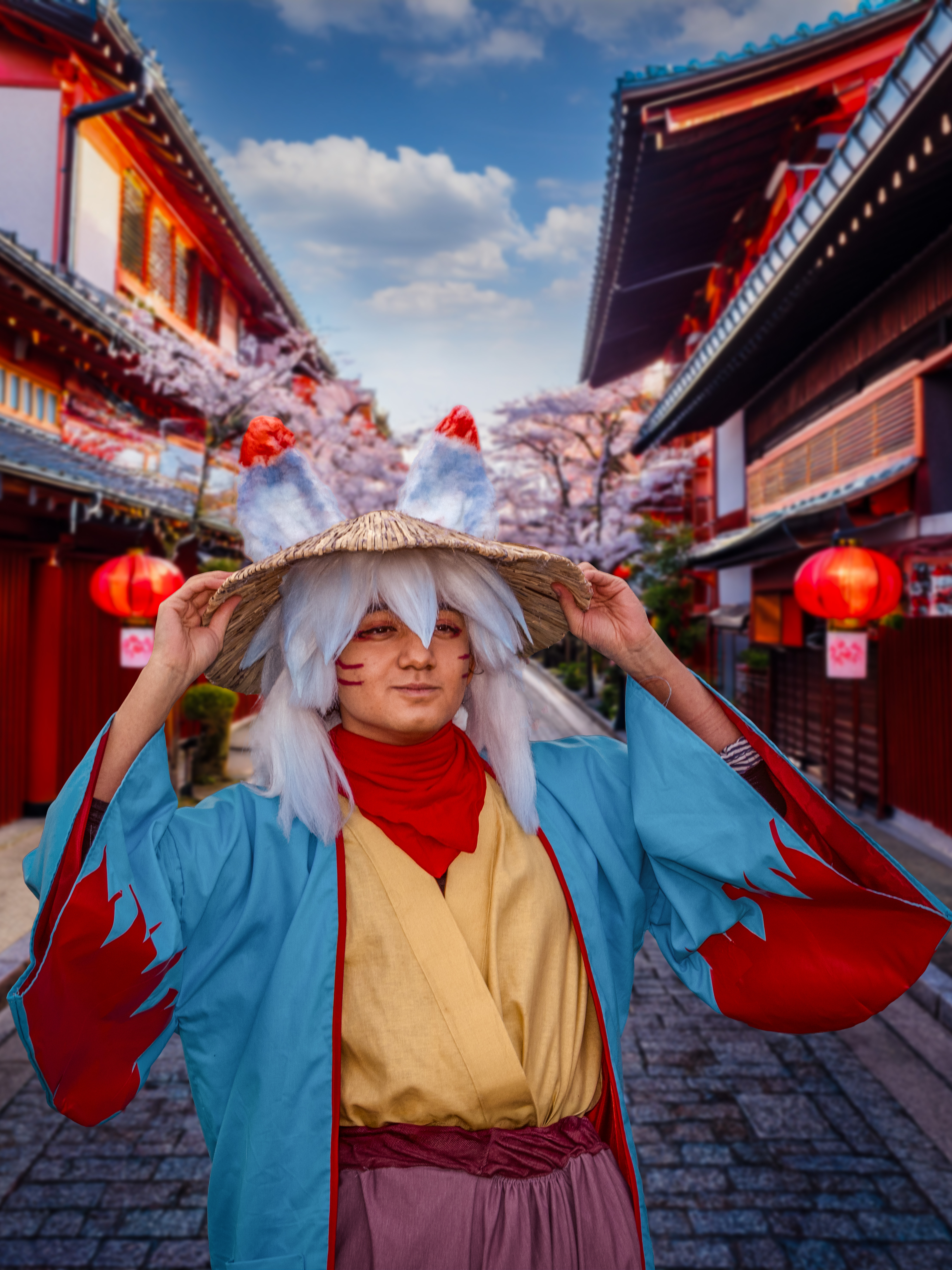 Cosplay portrett med effekter fotografert av Fotograf Spalder